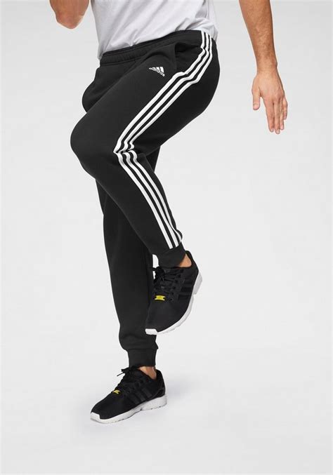 adidas essentials 3 stripes jogginghose herren langgröße|adidas extra lange hosen.